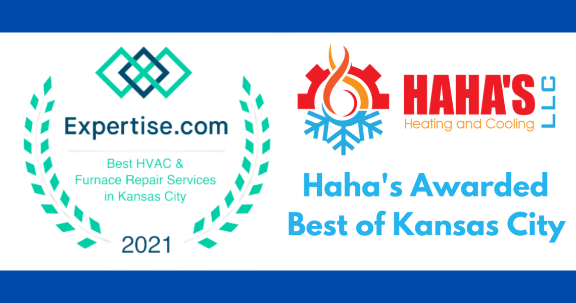 Haha’s Receives Best of Kansas City HVAC Award